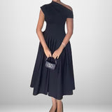 2025 New Elegant Fashion Temperament Collar Slim Long