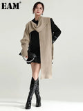 Women Camel Ways Wear Knitting Long Keep Warm Scarf New Long Personality Fashion Tide Autumn Winter 2022