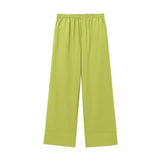 Explosive Women's Texture Double Thai And Outerwear Trousers
