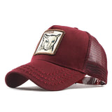 Cap Unisex Outdoor Cotton High Quality Animal Pattern Embroidered Caps Women Men Adjustable Hat czapka z