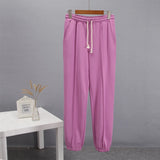 New Rope Sweatpants Hot Girl Wind Trousers Trousers Women's