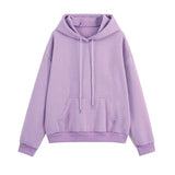 Autumn Hoodies Tracksuits Sets Solid Oversize Hooded Sweatshirts 2 Pieces Sets Winter Warm Fleece Crop Tops Pants
