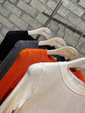 Cotton Summer T Shirt Women Long Sleeves Tee Shirt High Elasticity Breathable Sexy Thin T-shirt see through Female Top-Outfit