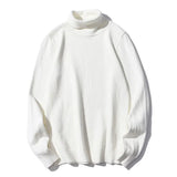 Brand Men Solid Color Turtleneck Sweater Men Slim Warm Casual Sweater Autumn Winter Fashion Turtleneck Sweater