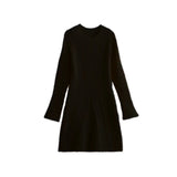 2025 New Women's Fashion Threaded Knitted Dress