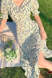 Floral Dress for Women Party French Vintage Retro Office Lady Casual Club Mini Sexy Dresses Summer 2023 New
