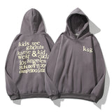 Style High Street Kanye Men And Women With The Same Hip-Hop Graffiti Print Hoodie Hoodie Couple Loose Jackets-Outfit