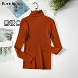 2022 Basic Turtleneck Women Sweaters Autumn Winter Tops Slim Women Pullover Knitted Sweater Jumper Soft Warm