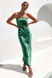 Summer Solid Color Elastic Backless Knitted