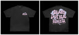 Loose Y2k Top Happy Hip Hop Print Short-Sleeved Goth T-Shirt Lovers' Sweatshirt Men's Wear-Outfit