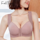 Front Closure Bras for Women Plus Size Underwear Seamless Push Up Brassiere Vest Top Sexy