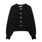 New Large Buckle Knitted Coat 5536166 Miniskirt