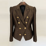 Early Spring New Star Fashion Lion Double Buckle Repair Jacket