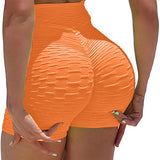Jacquard Yoga Shorts, Peach Buttocks, Hot Pants, Running, Running, One Pair Of Pants.-Outfit