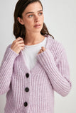Trendyol Mesh Detailed Knitwear Cardigan