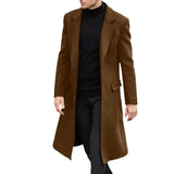 Men's Coat New English Men's Long Wind Coat Coat Man's