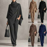 Spring And Autumn New Women's Long Sleeves Clip Casual Suit Set