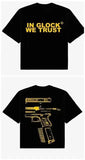 Men's T-Shirt Y2K Short-Sleeved Men's Former Dormitory Hip-Hop Loose Letter Printing Handsome Fried Street Round Collar Cotton Oversized T-Shirt-Outfit