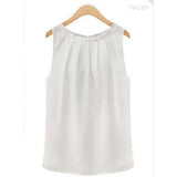 New Women Feminine Clothes Tank Tee Tropical Sexy Chiffon Plus Size Female Casual Base Tops S-XXL 6