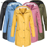 Jacket Coats Transition Jackets Sunsets Long Autumn Winter Windbreaker women clothes Waterproof sports Hiking