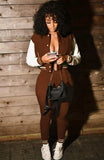 Contrast Baseball Jacket and Matching Pants