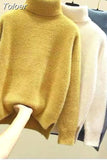 Cashmere Sweater Women Turtleneck Women's Knitted Turtleneck Winter Cashmere Sweater For Women Warm Sweaters