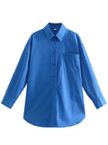 Long Shirts For Women 2022 Solid Loose Blouses With Button Casual Tops For Ladies Pink Oversized Boyfriend Shirts