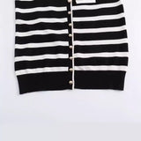 And Winter New Row Buckle Knitted Coat 0506110-Outfit