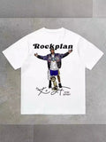 Men's T-Shirt 2024 Basketball Shirt Sports Style Short-Sleeved Cotton Print Loose T-Shirt Street Hip-Hop Blouse Short Sleeves-Outfit