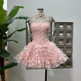 Romantic Sweet Name Of The Golden Party ·€Îuµûµûfish Bone Strapped Braped Dress With