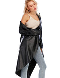 Leather Formal Swallowtail Long