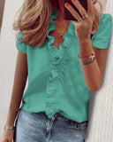 Spring And Summer New Long-Sleeved Leafed