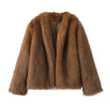 Design Elegant Autumn And Winter New Imitation Fur