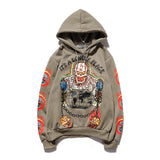 Style High Street Kanye Men And Women With The Same Hip-Hop Graffiti Print Hoodie Hoodie Couple Loose Jackets-Outfit