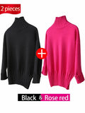 Women Sweater 2022 Autumn Winter Korean Pullover Basic Tops Casual Soft Knitted Sweaters Long Sleeve Jumper Soft