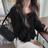 Spring Linen Cotton Shirt Tops Casual Girls White Blouse Women Long Sleeve Korean Women Blouses Femme Soft Blusas