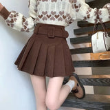 100-Fold Skirt Women's New Dress With White Half-Dress Korean Version Of The College Style Skirt A