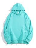 Women Hooded Sweatshirts Pullover Oversized Thick Solid Loose Cotton Sweatshirt Vintage Winter Hoodies Women Overzise