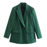 Women's Explosive Fashion Casual Temperament Commute Multi-Color Suit Long-Sleeved