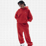 Fashion Trend Brand Letter Print Loose Sweater Y2K Hip Hop Street Pullover Casual Top For Men And Women-Outfit