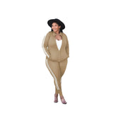 Size Sets Women's Sweatsuits Winter Clothes Tracksuit 2 Piece Outfits Sweatshirt Sweatpants New 2021 Wholesale