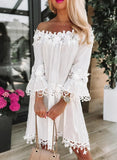 Graceful Slouchy Classy Tube Off-shoulder