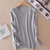 Sweater Female Knitted Pullover Women Winter Sweaters Autumn O Neck Cashmere Sweater Women Jumper O Neck Pull