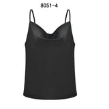 Strap Top Women Halter V Neck Basic White Cami Sleeveless Tank Tops Women'S Summer Camisole Plus