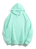 Women Hooded Sweatshirts Pullover Oversized Thick Solid Loose Cotton Sweatshirt Vintage Winter Hoodies Women Overzise