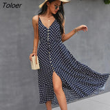 2023 Summer Women Dress Buttons Cotton Midi Sundress Boho Beach Sexy Backless Slip Adjustable Waist Sleeveless
