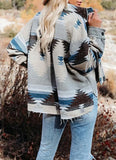 Fashion Print Chest Pocket