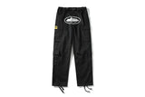 Tide Brand Corteiz Alcatraz Overalls Men's Multi-Pocket Retro Loose Straight Tube Rope Tie Feet-Outfit