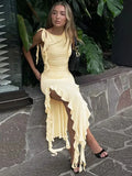 Summer New Jelly Lace Suit Women's Long