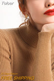 Winter Women Turtleneck Sweater Basic Knitted Soft Pullovers Cashmere Jumpers For Women Fashion Elastic Warm